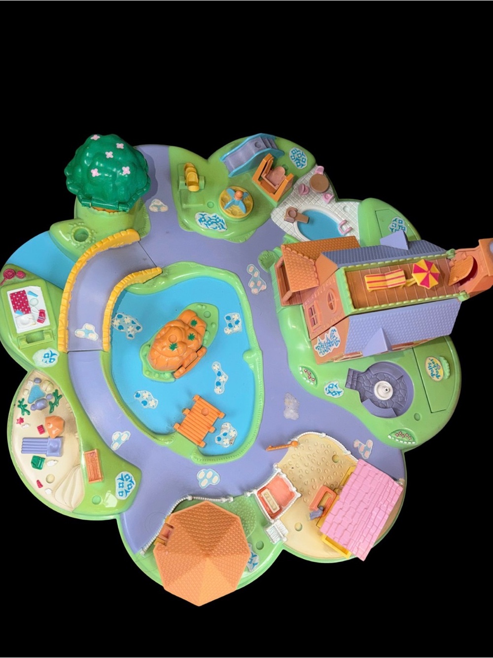 Vintage Polly Pocket Bluebird 1991 Pollys Dream World Playset NO Figures